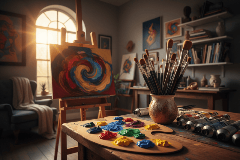 دليلك الشامل لأدوات الرسم بالزيت - كل ما تحتاجه للبدء - Isarttools