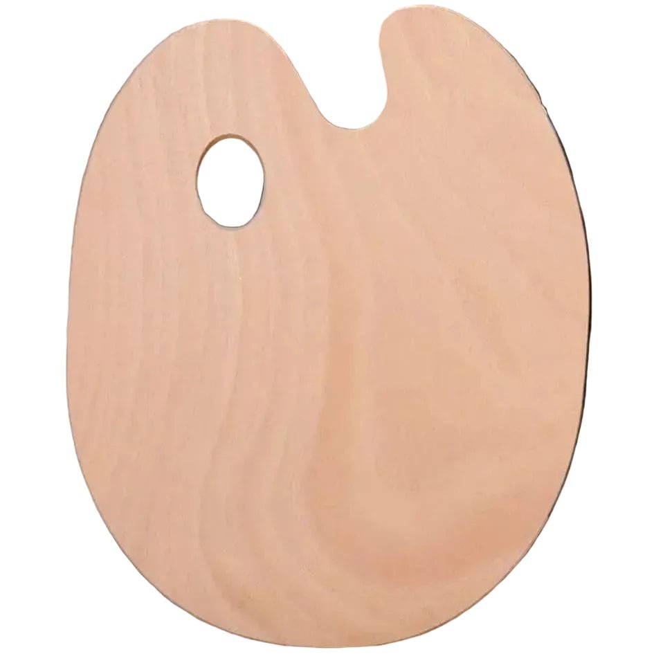 Wooden Artist Palette - بالت خشب - Isarttools