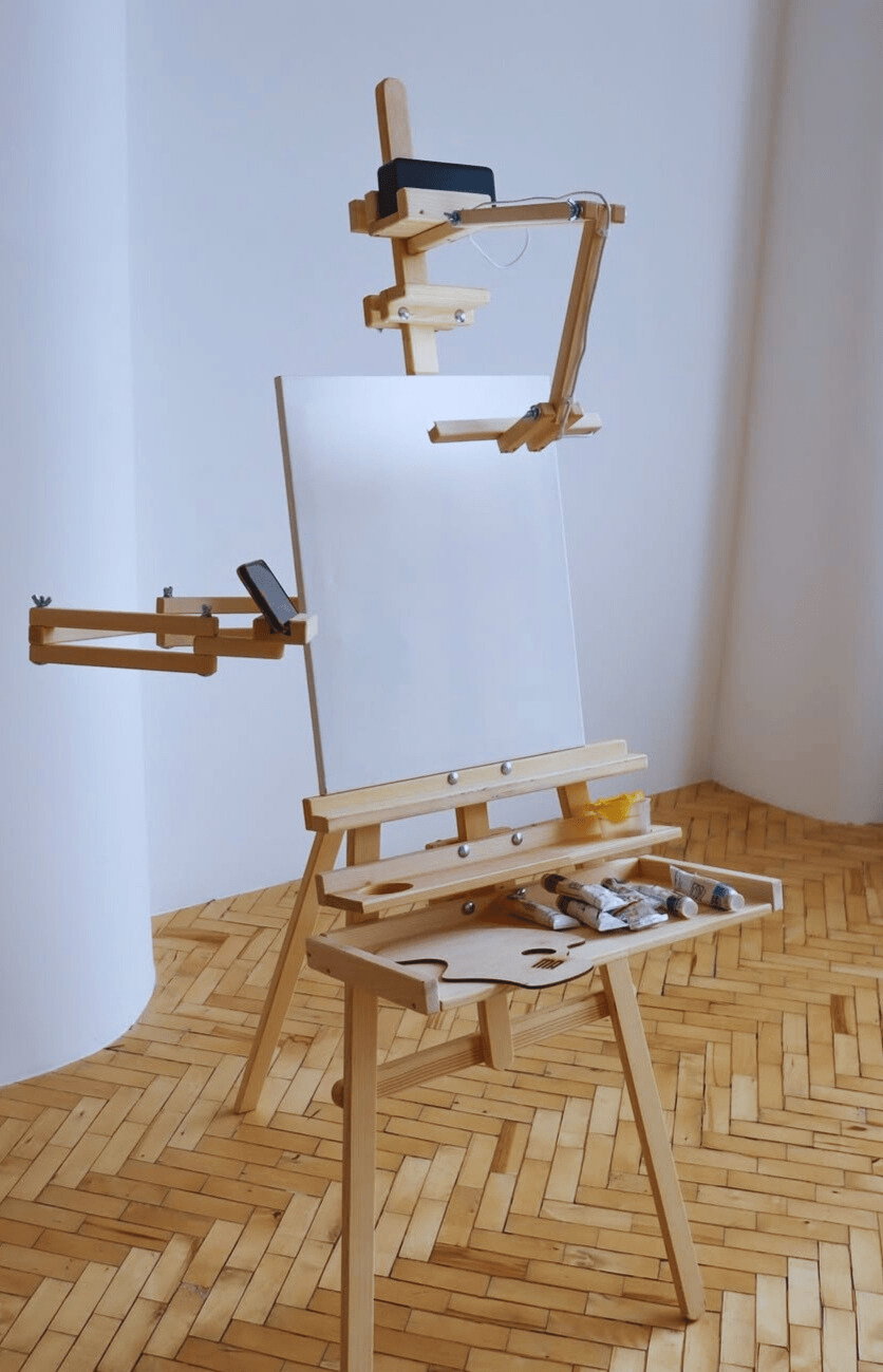 Wooden easel - إستاند خشب - Isarttools